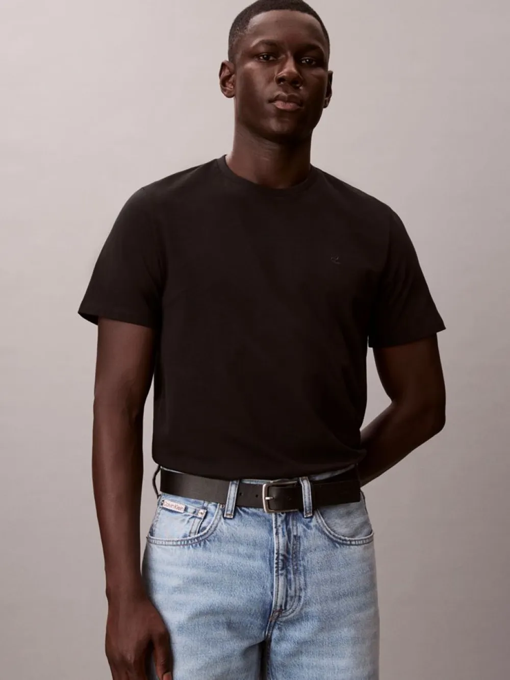 Calvin Klein Ανδρικό Κοντομάνικο T-shirt LV04RD254G UB1 Black