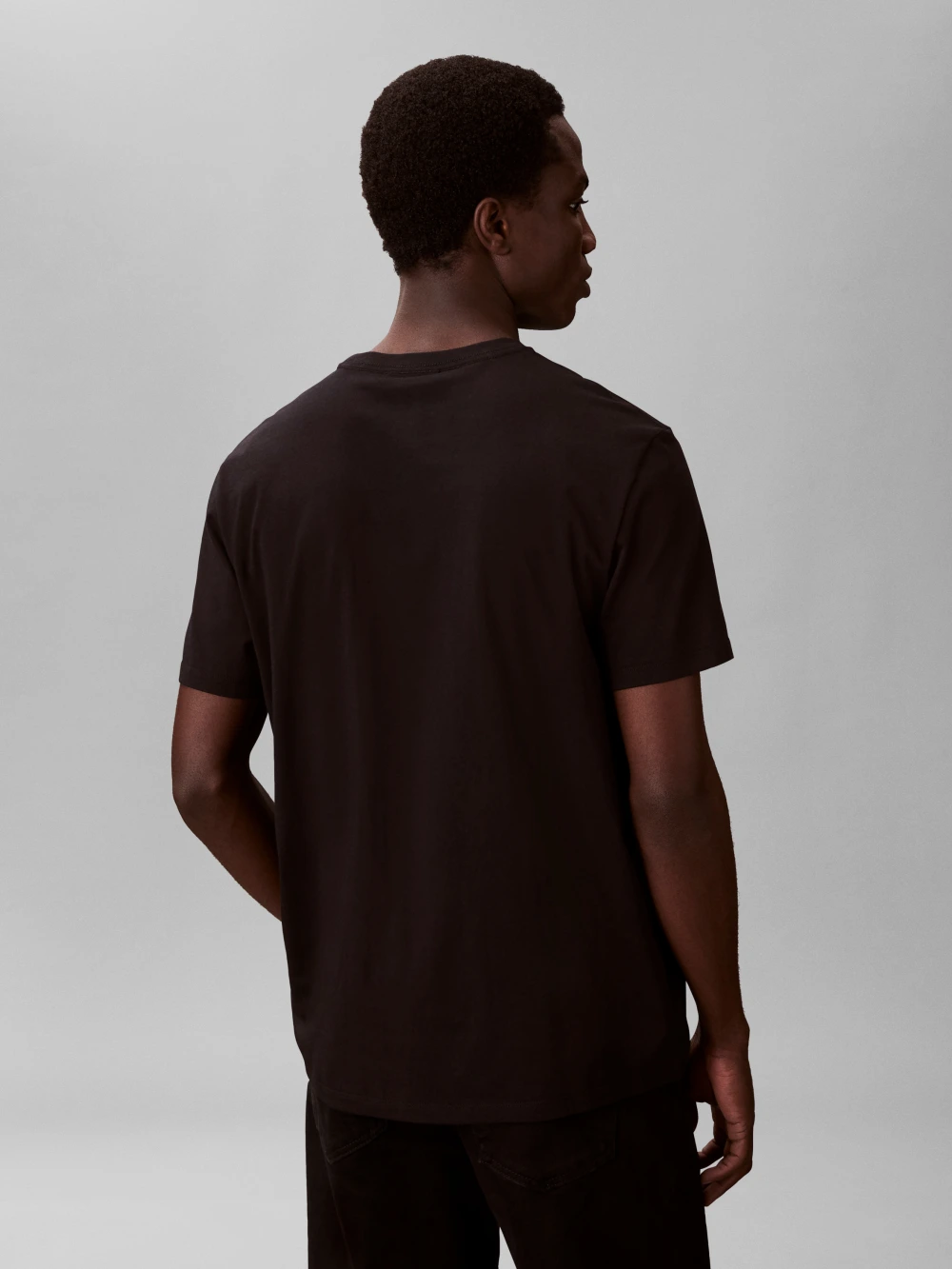 Calvin Klein Ανδρικό Κοντομάνικο T-shirt LV04RF278G-UB1 Black - Image 2