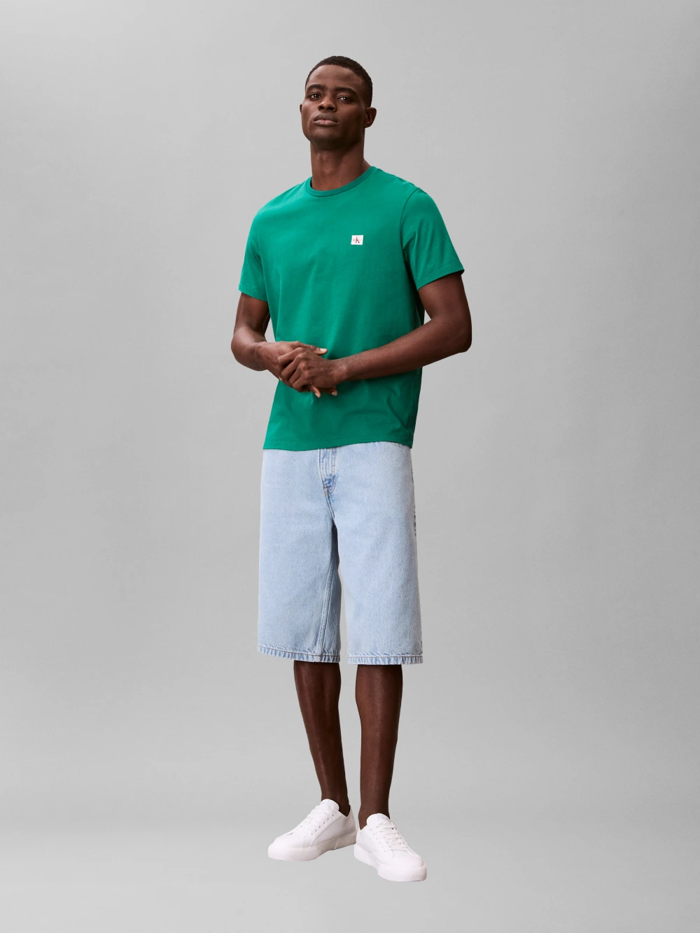 Calvin Klein Ανδρικό Κοντομάνικο T-shirt LV04RC272G-L4G Enchanted Forest - Image 3