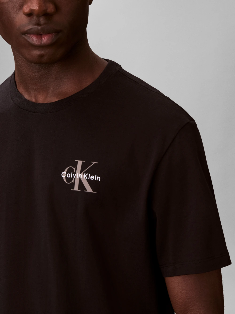 Calvin Klein Ανδρικό Κοντομάνικο T-shirt LV04RF278G-UB1 Black - Image 4