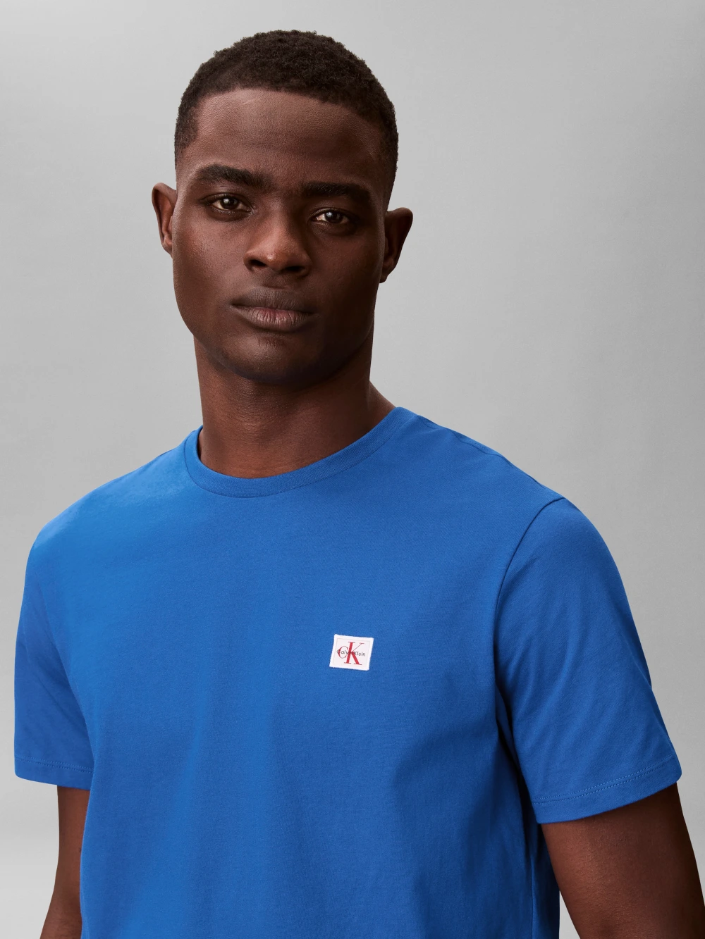 Calvin Klein Ανδρικό Κοντομάνικο T-shirt LV04RC272G-2ZU Classic Blue - Image 5