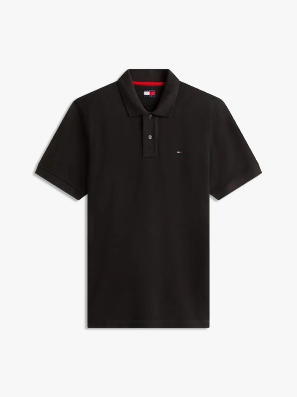 Tommy Jeans Ανδρικό Κοντομάνικο Polo Tjm Reg Ess DM0DM22711-BDS Black - Image 5