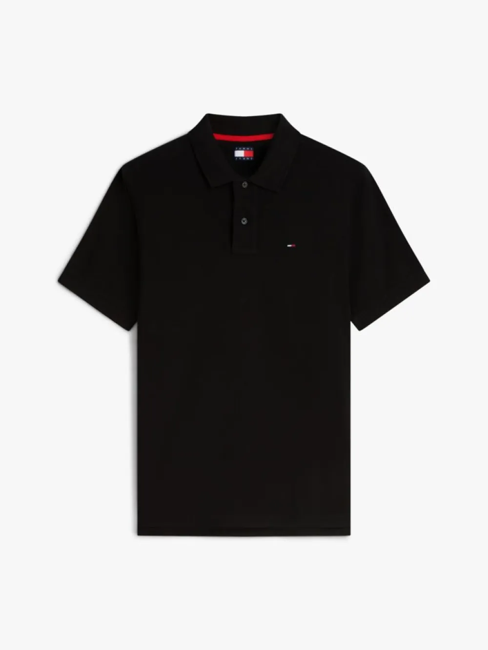 Tommy Jeans Ανδρικό Κοντομάνικο Polo Tjm Reg Ess DM0DM22711-BDS Black - Image 6