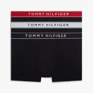 Tommy Jeans Ανδρικά Εσώρουχα 3P Trunk Wb UM0UM03881-0WF nb//white/ medium red/ navy blue