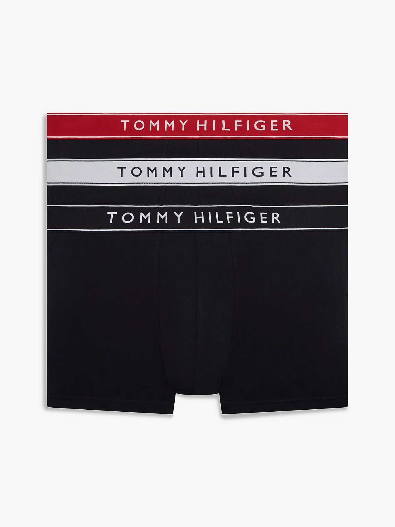Tommy Jeans Ανδρικά Εσώρουχα 3P Trunk Wb UM0UM03881-0WF nb//white/ medium red/ navy blue