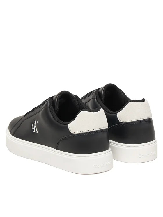 Calvin Klein Ανδρικά Παπούτσια Αθλητικά Classic Cupsole Laceup Lth YM0YM01435-0GM Μαύρο - Image 5
