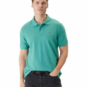 Tommy Jeans Ανδρικό Κοντομάνικο Polo Tjm Reg Ess DM0DM22711-L5Y Bahama Green