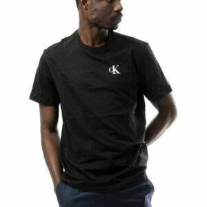 Calvin Klein Ανδρικό Κοντομάνικο T-shirt Με Γραφικό Λογότυπο Στην Πλάτη LV14RF852G-UB1 Black