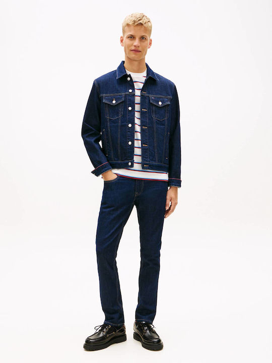 Tommy Jeans Ανδρικό Παντελόνι Τζιν Scanton Slim DM0DM23063-1BK Denim Dark - Image 3