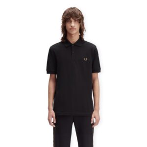 Fred Perry Ανδρικό Κοντομάνικο Polo M6000-S77 Black/Shaded Stone
