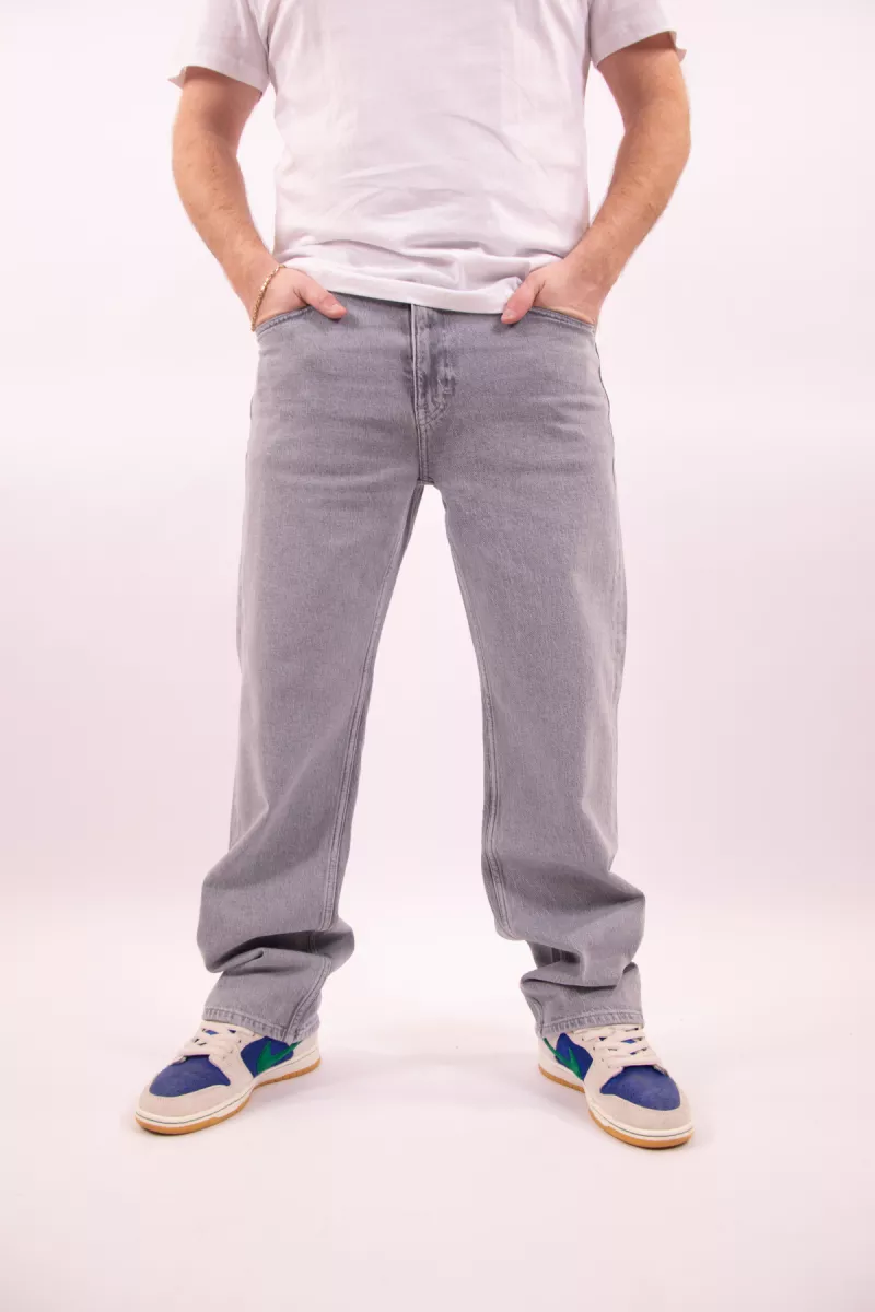 Tommy Jeans Ανδρικό Παντελόνι Τζιν Otis Regular str DM0DM22868-1DA Denim Grey - Image 4