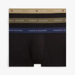 Tommy Jeans Ανδρικά Εσώρουχα 3P Trunk Wb Arm Grn/Wdg Blu/Ptch Blu UM0UM03890-0SZ