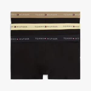 Tommy Jeans Ανδρικά Εσώρουχα 3P Trunk Wb Blk/Citrnela/Woodridge UM0UM03890-0TO