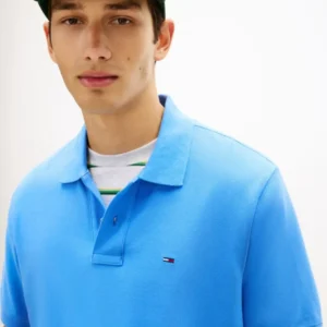 Tommy Jeans Ανδρικό Κοντομάνικο Polo Tjm Red Ess Polo Ext DM0DM22711-C38 Blue Twilight