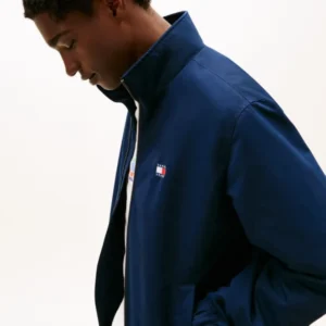 Tommy Jeans Ανδρικό Αδιάβροχο Τζάκετ Tjm Essential Jacket Ext DM0DM22720-C1G Dark Night Navy