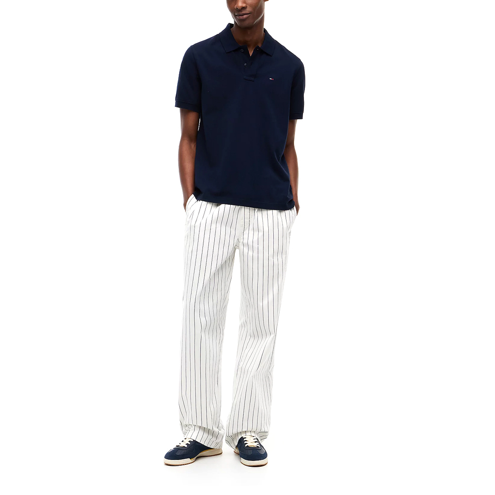 Tommy Jeans Ανδρικό Κοντομάνικο Polo Tjm Reg Ess DM0DM22711-C1G Dark Night Navy - Image 3