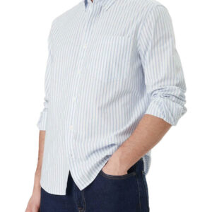 Calvin Klein Ανδρικό Μακρυμάνικο Πουκάμισο LV04RF100G-C32 Blue Descent