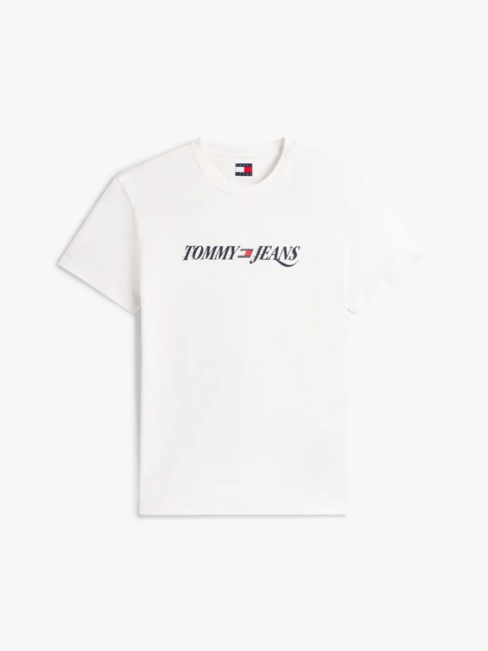 Tommy Jeans Ανδρικό Κοντομάνικο T-shirt Tjm Reg Vintage La Ss Tee DM0DM22548-YBL Ecru - Image 5