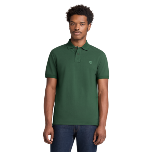 Timberland Ανδρικό Κοντομάνικο Polo Millers River Pique Short Sleeve Polo TB0A6VDP-A6X Pineneedle