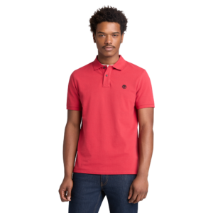 Timberland Ανδρικό Κοντομάνικο Polo Millers River Pique Short Sleeve Polo TB0A6VDP-N96 American Beauty