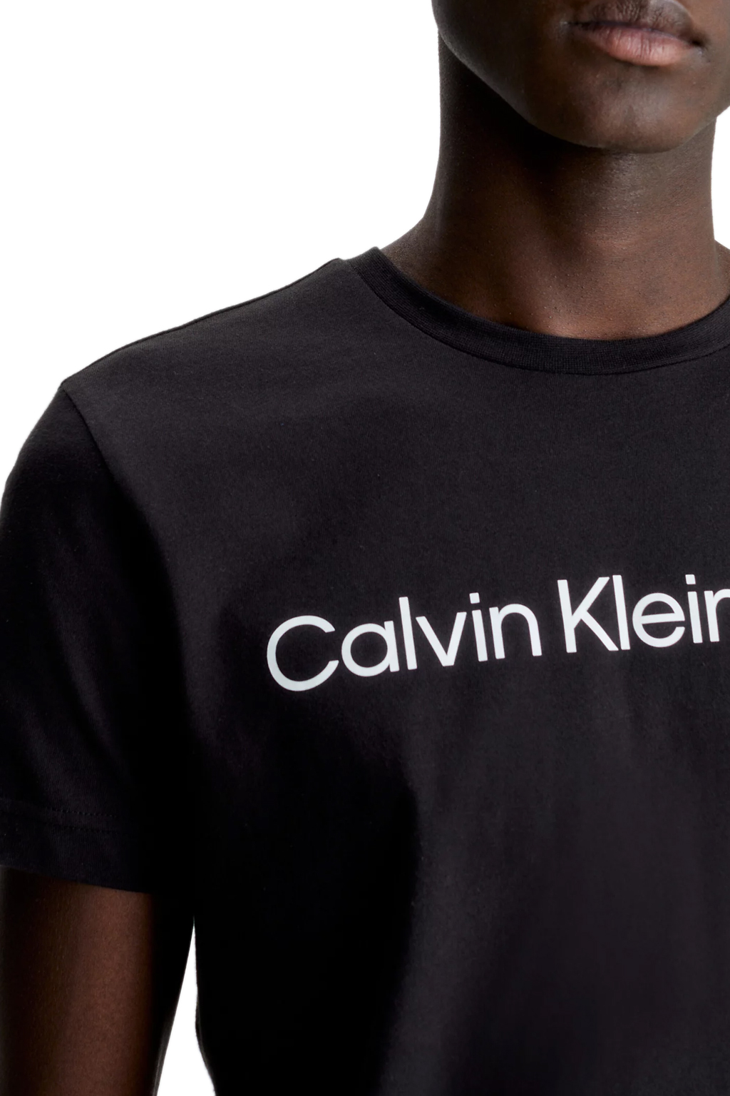 Calvin Klein Ανδρικό Κοντομάνικο T-shirt LV04RAB810-UB1 Black - Image 3