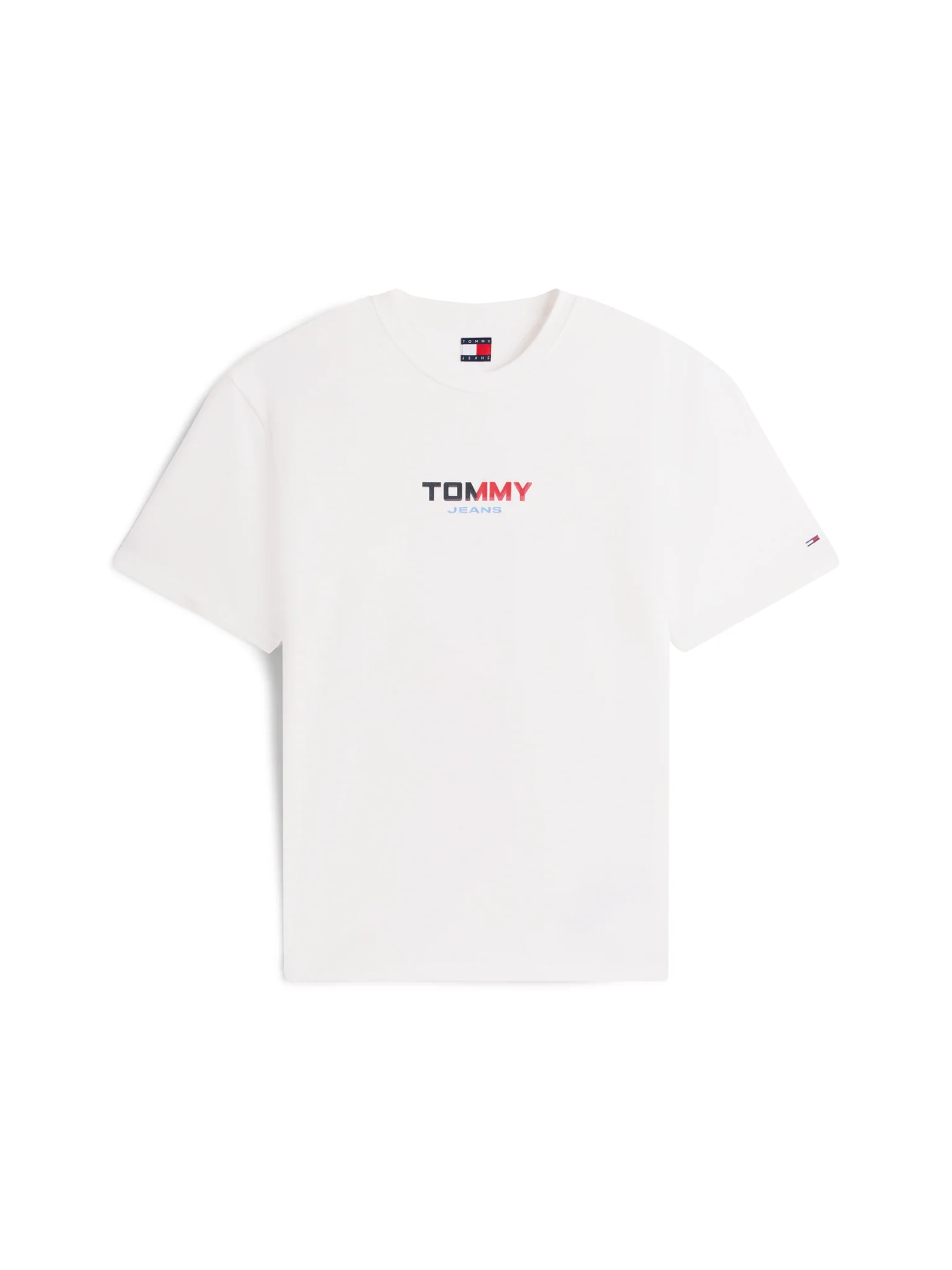Tommy Jeans Ανδρικό Κοντομάνικο T-shirt Tjm Rlx La Backprint Ss Tee Ext DM0DM22534-YBL Ecru - Image 4