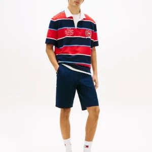 Tommy Jeans Ανδρική Βερμούδα Tjm Scanton Short DM0DM22852-C1G Dark Blue