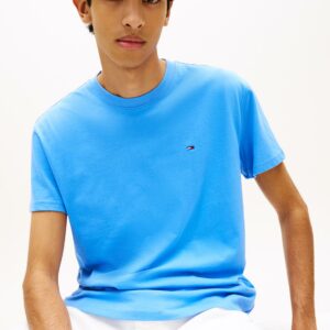 Tommy Jeans Ανδρικό Κοντομάνικο T-shirt Tjm Reg Sflag  Ss Tee Ext DM0DM22504-C38 Blue Twilight