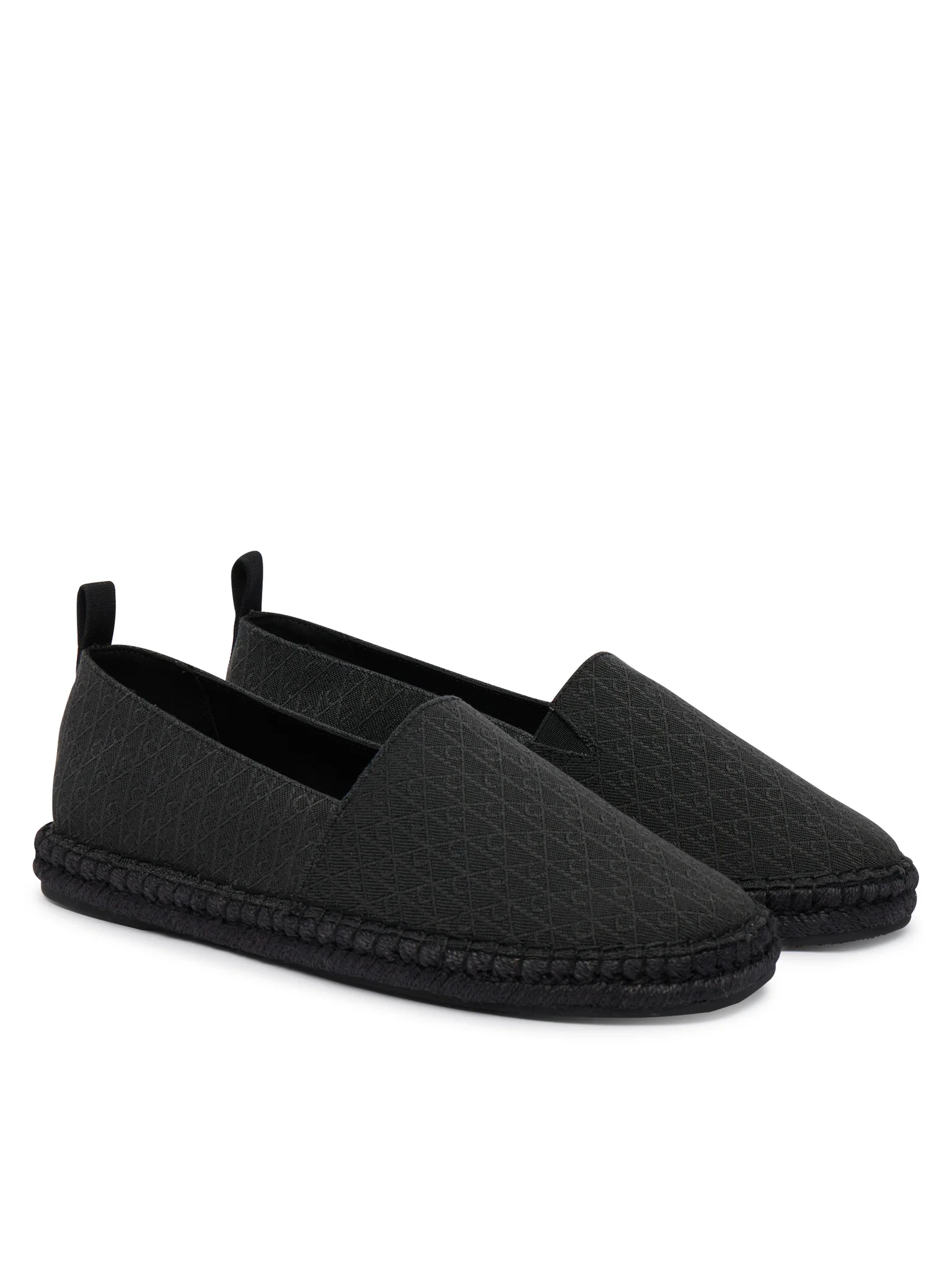 Calvin Klein Ανδρικά παπούτσια Espadrille Aop Cv HM0HM02231-0GT Triple Black Mono - Image 2