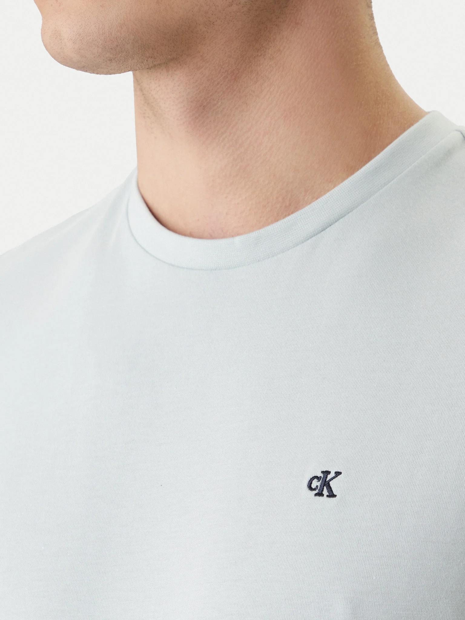 Calvin Klein Ανδρικό Κοντομάνικο T-shirt LV04RD254G-3Q0 Pale Meadow - Image 2