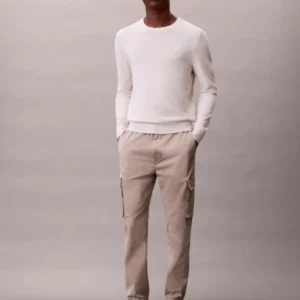 Calvin Klein Ανδρικό Παντελόνι Cargo LV04RD608G-RAK Vintage Khaki