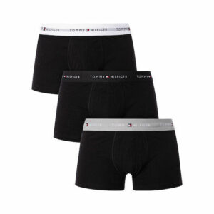 Tommy Jeans Ανδρικά Εσώρουχα 3P Trunk Wb UM0UM03890-0XO Grey Heather/Black/White