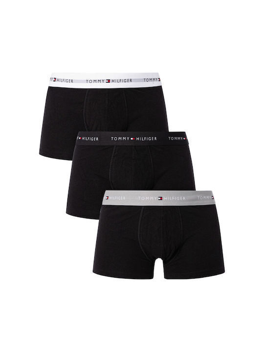 Tommy Jeans Ανδρικά Εσώρουχα 3P Trunk Wb UM0UM03890-0XO Grey Heather/Black/White