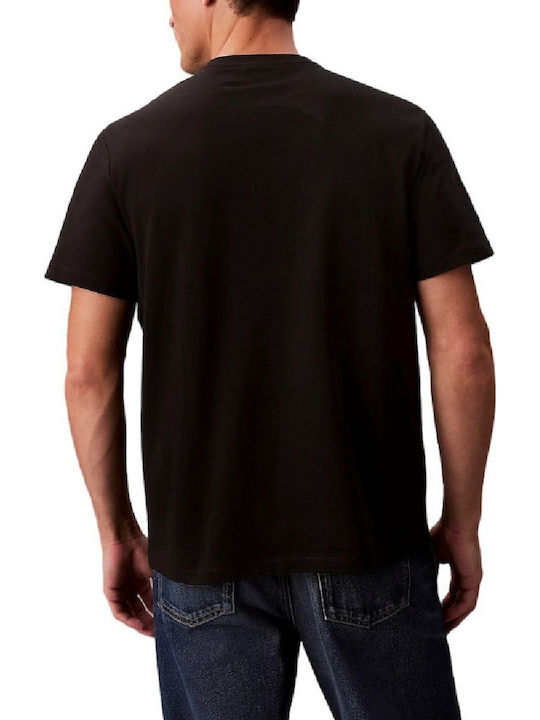 Calvin Klein Ανδρικό Κοντομάνικο T-shirt LV04RC275G-UB1 Black - Image 4