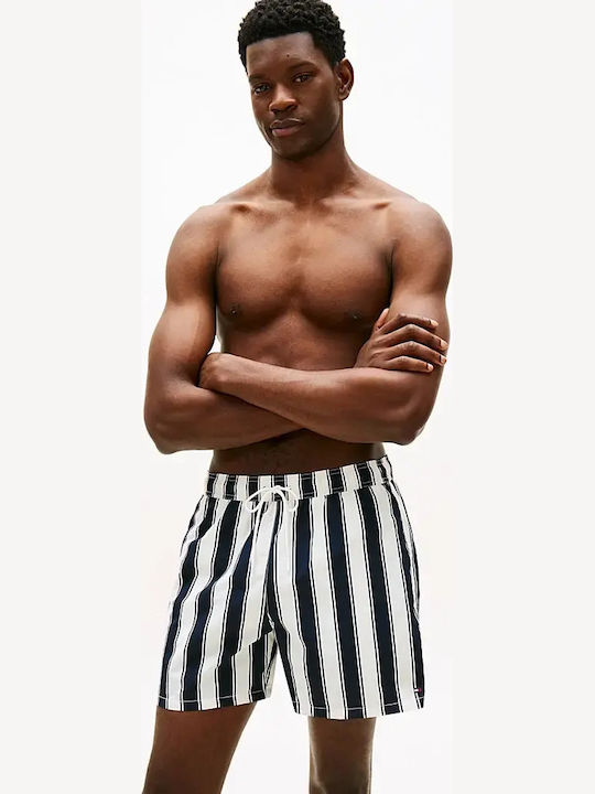 Tommy Jeans Ανδρικό Μαγιό Medium Drawsting Print UM0UM03491-0ZZ Summer Stripe Desert Sky