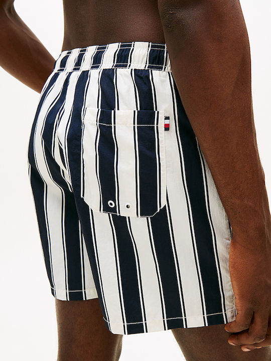 Tommy Jeans Ανδρικό Μαγιό Medium Drawsting Print UM0UM03491-0ZZ Summer Stripe Desert Sky - Image 3