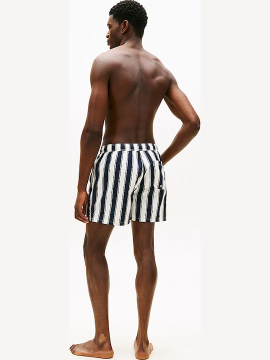 Tommy Jeans Ανδρικό Μαγιό Medium Drawsting Print UM0UM03491-0ZZ Summer Stripe Desert Sky - Image 4