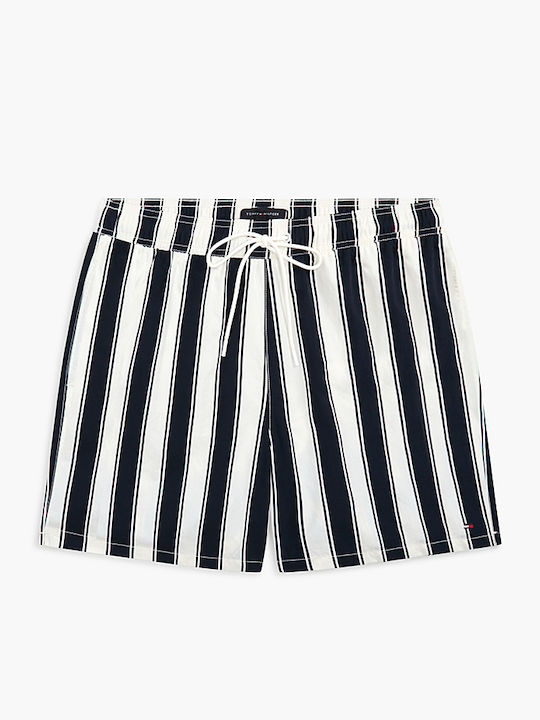 Tommy Jeans Ανδρικό Μαγιό Medium Drawsting Print UM0UM03491-0ZZ Summer Stripe Desert Sky - Image 5