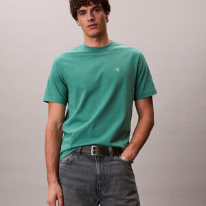 Calvin Klein Ανδρικό Κοντομάνικο T-shirt Ss Easy Monogram Tee LV04RC275G-VFL Wild Green