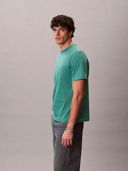 Calvin Klein Ανδρικό Κοντομάνικο T-shirt Ss Easy Monogram Tee LV04RC275G-VFL Wild Green - Image 5