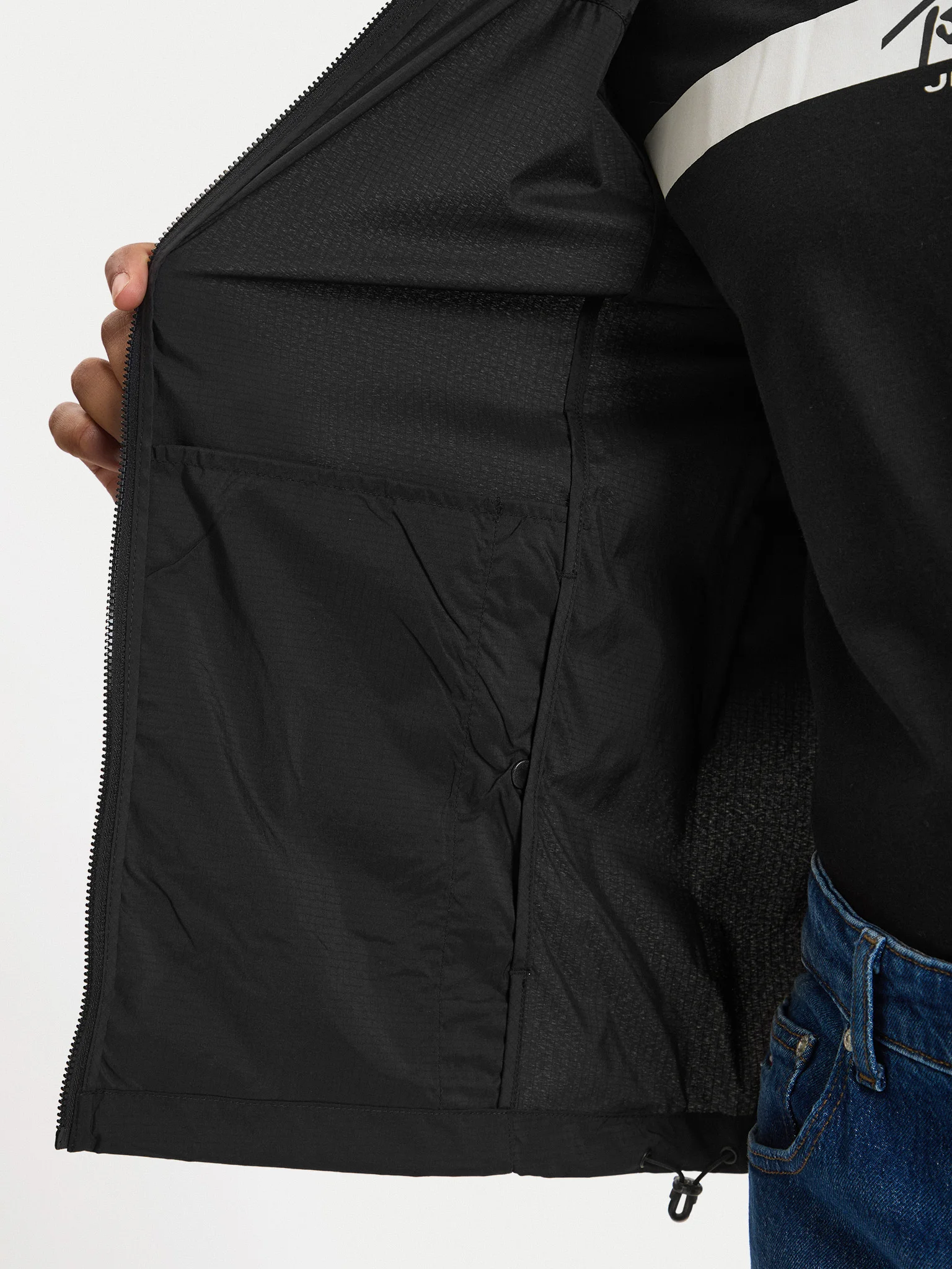 Tommy Jeans Ανδρικό Μπουφάν Tjm Outdoor Shell Jacket Ext DM0DM23112-BDS Black - Image 5