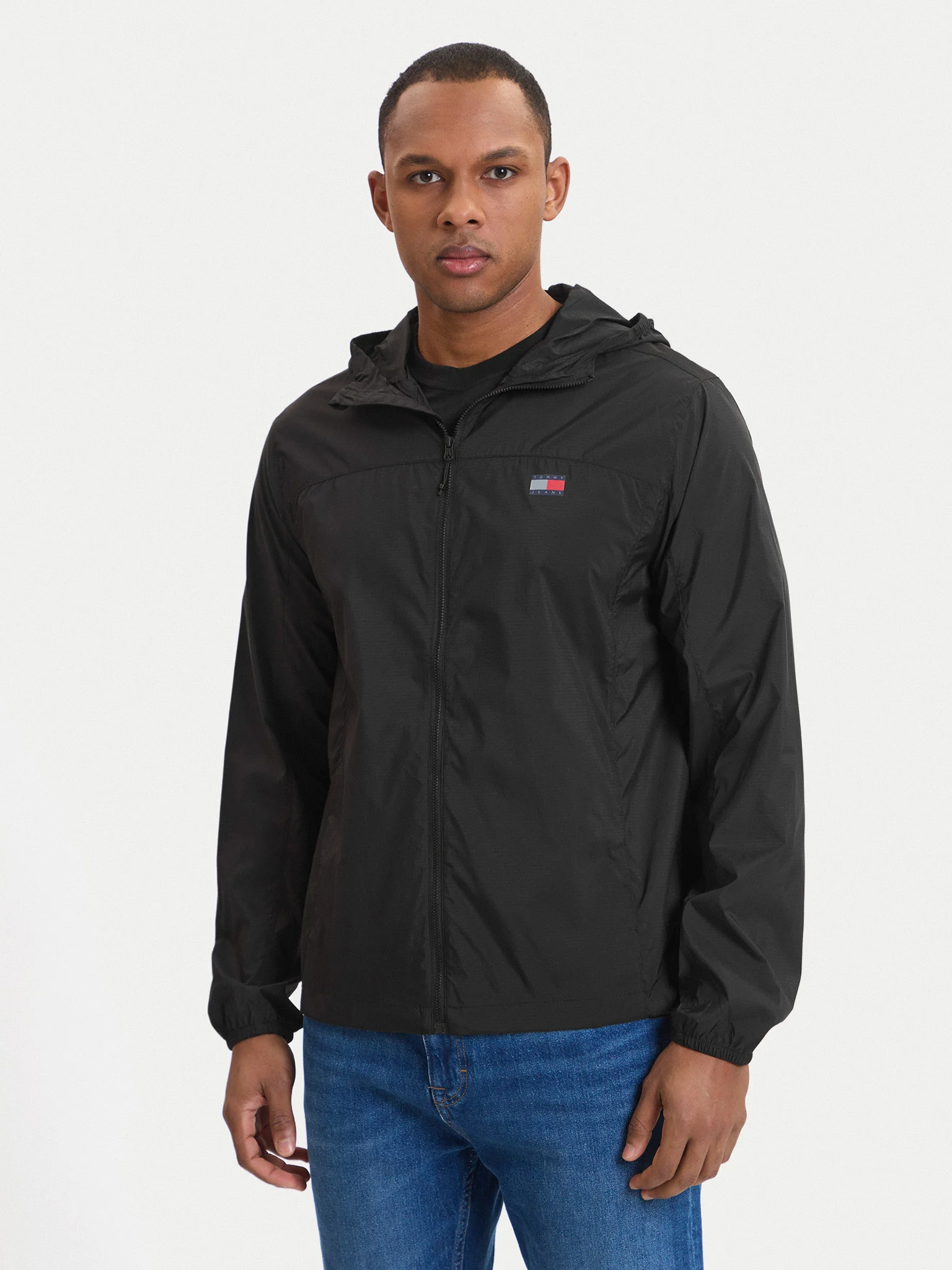 Tommy Jeans Ανδρικό Μπουφάν Tjm Outdoor Shell Jacket Ext DM0DM23112-BDS Black