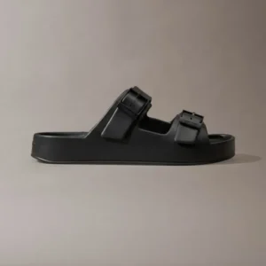 Calvin Klein Paco - Σανδάλια Ανατομικά Με Αγκράφα HM0HM02116-0GJ Triple Black
