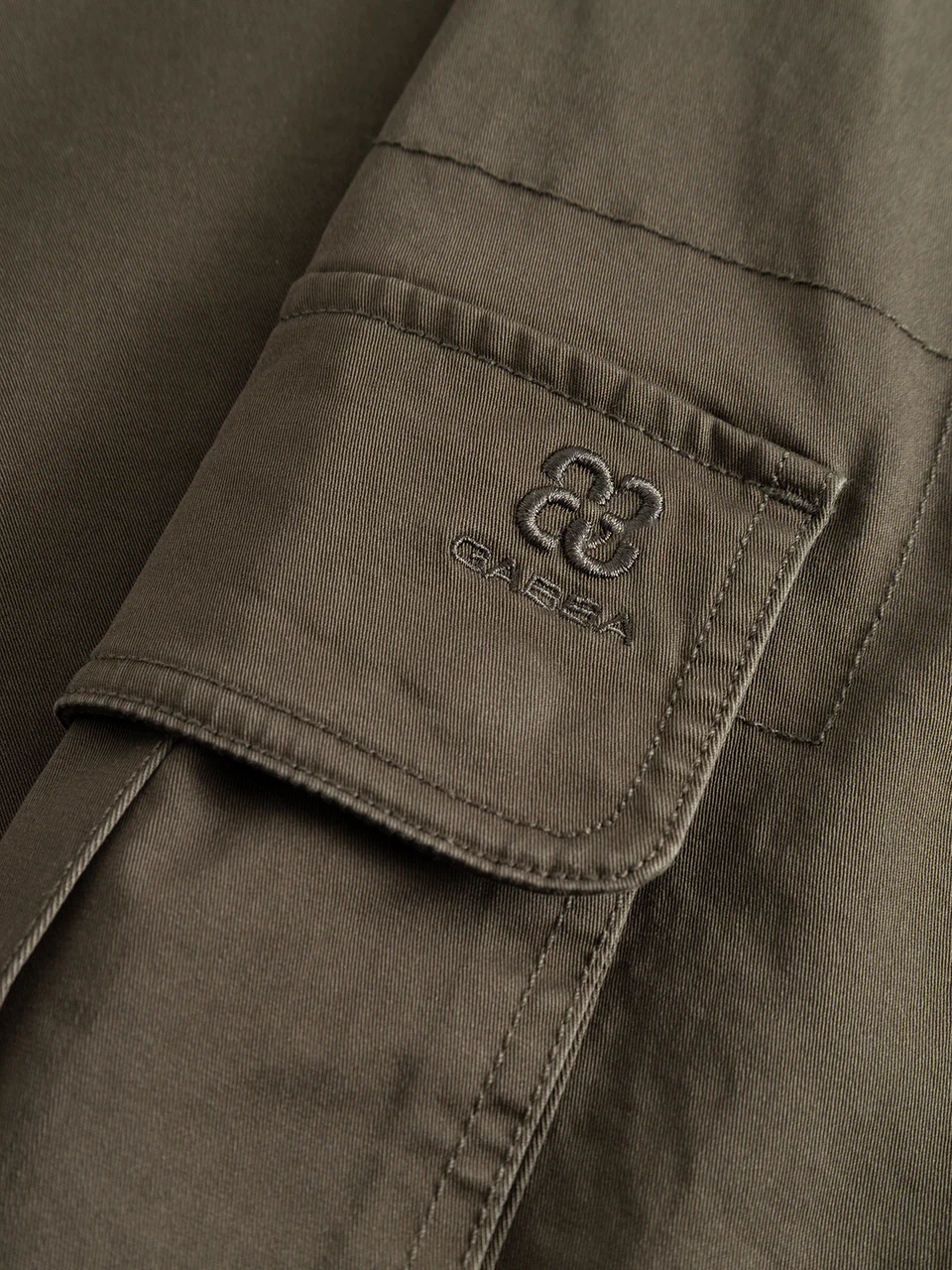 GABBA Ανδρικό Cargo Παντελόνι GABjoe Vico Cargo Pant PO12366 Army - Image 6