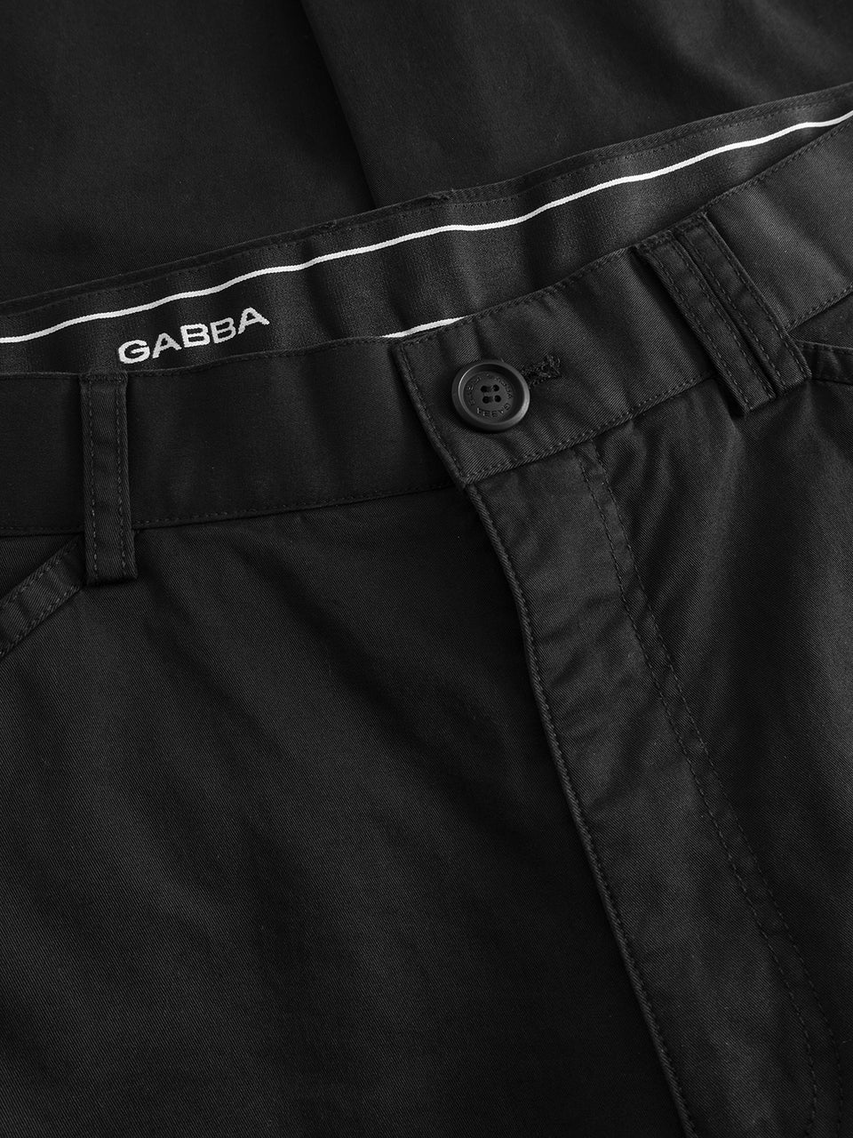 GABBA Ανδρικό Cargo Παντελόνι GABjoe Vico Cargo Pant PO12366 Black - Image 5