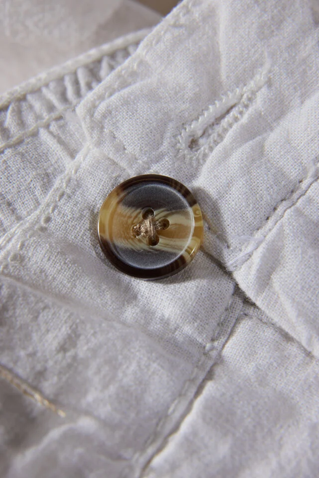 Lindbergh Ανδρική Βερμούδα Linen shorts 30-508003 White - Image 10