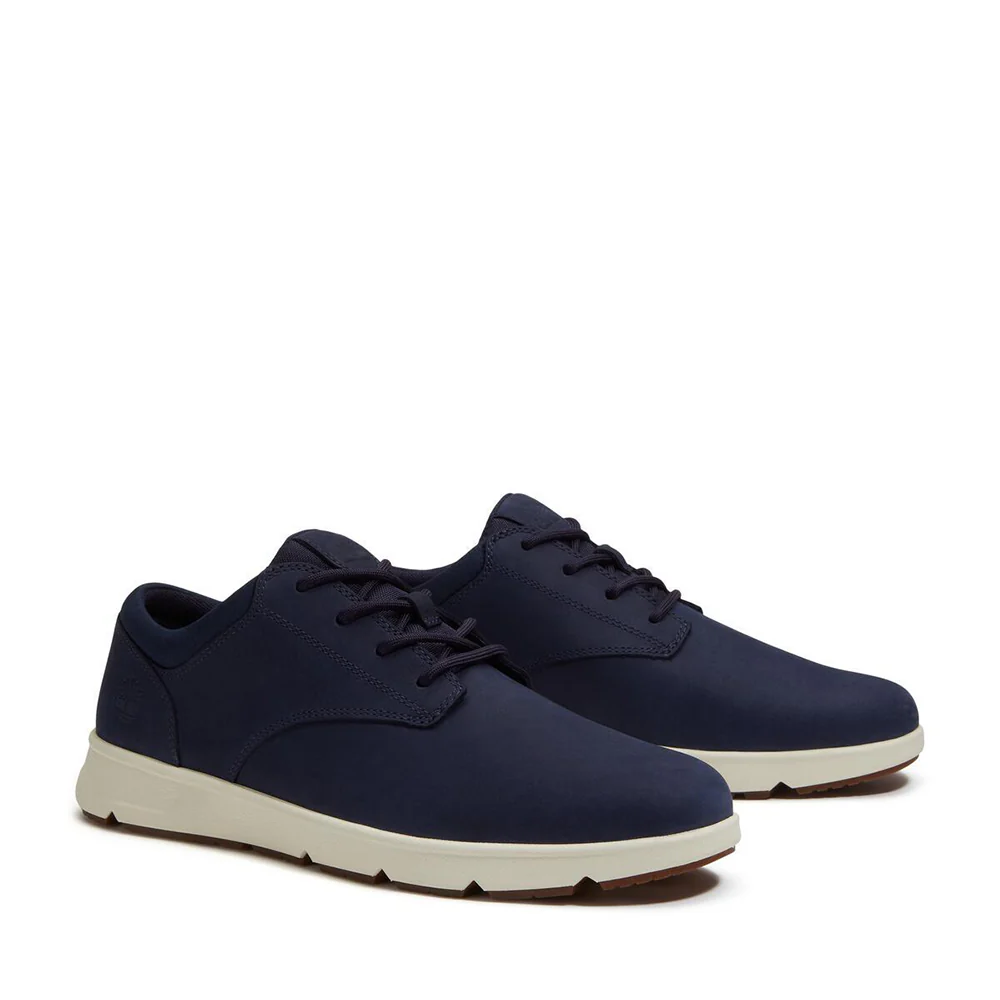 Tiberland Ανδρικό Παπούτσι Parker Street Low Lace Up Sneaker TB0A6C8E-EP2 Dark Blue Nubuck - Image 2