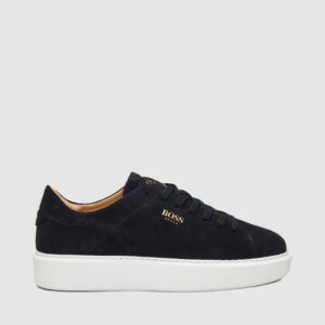 Boss Shoes Ανδρικά Παπούτσια Sneakers D5720 Suede-Navy Suede