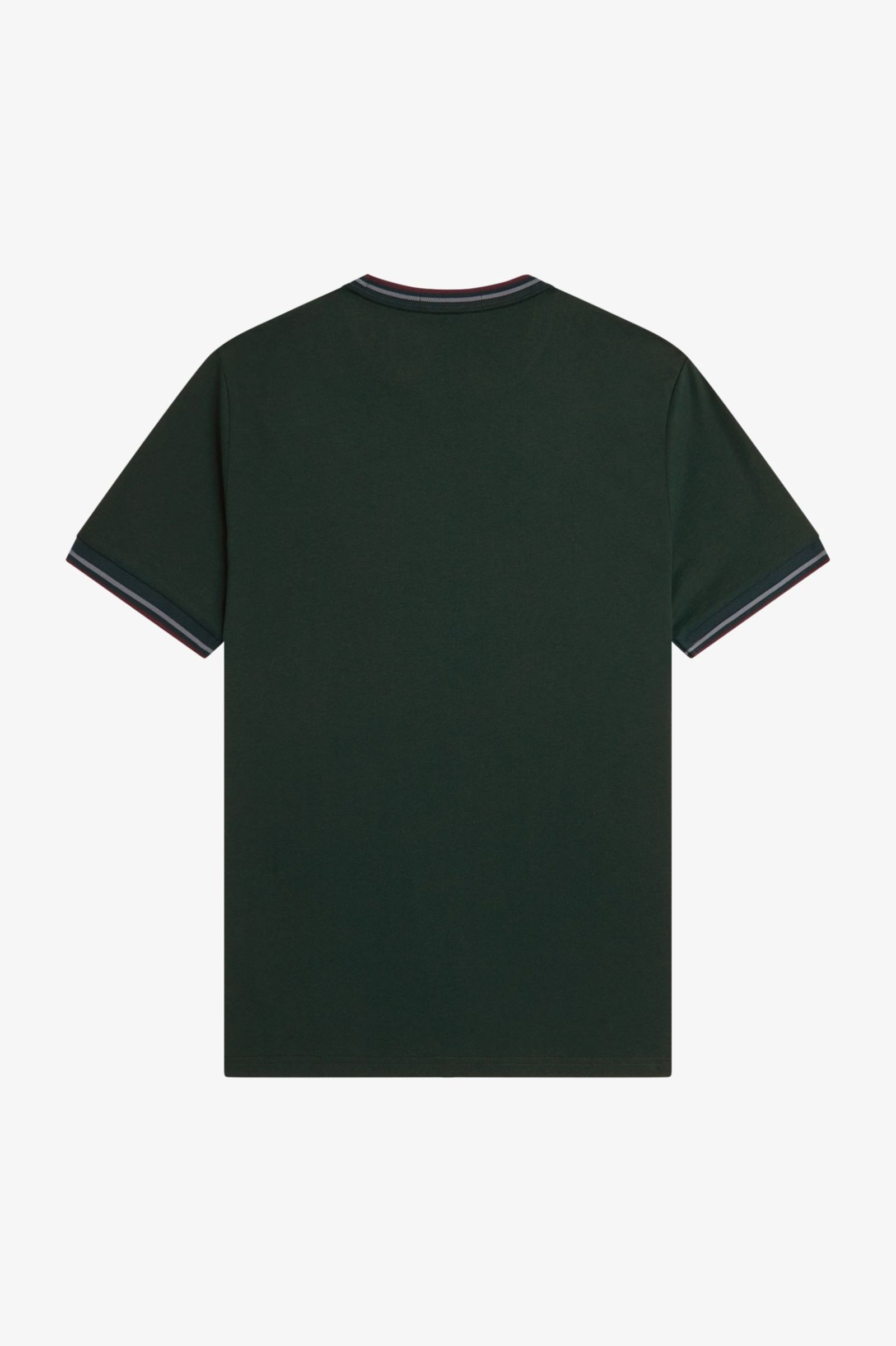 Fred Perry Ανδρική Κοντομάνικη Μπλούζα Twin Tipped T-shirt M1588V-85A Grassroots / Stockport Blue / Oxblood - Image 6