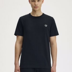 Fred Perry Ανδρικό Κοντομάνικο T-shirt Crew Neck T-Shirt M1600V-102 Black